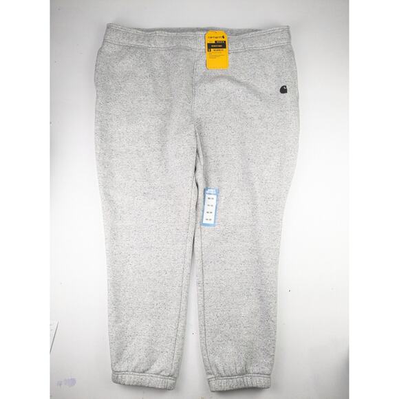 Carhartt Gray Marled Relaxed Fit Joggers - Picture 2 of 8